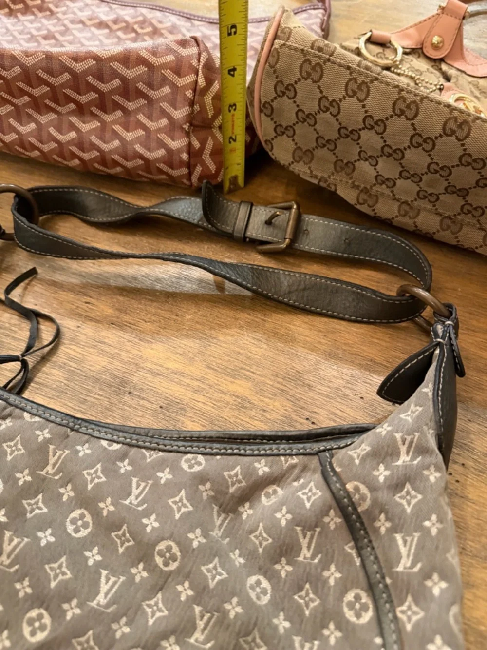 Lot Junk 3 Monogram Shoulder Bag - Designer Style - Picture 10 of 10